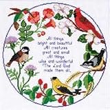 Circle Of Songbirds Counted Cross Stitch Chart
