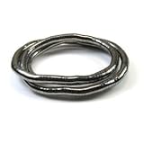 Bendy Flexible and Shapeable Snake Necklace in Gunmetal Tone