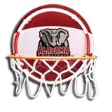 University of Alabama Crimson Tide Neon Basketball Hoop