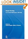 Susan Sontag: An Annotated Bibliography 1948-1992 (Modern Critics and Critical Studies)