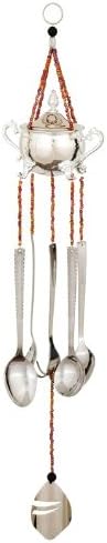 Russco lll WC112415 Beaded Antique Sugar Bowl Wind Chime