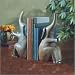 Texture Home Decor Inlaid Stonecast Elephant Bookends Set DC-07-500-S2