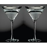 SET OF TWO ATRIUM MARTINI GLASSES