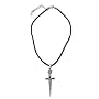 Damen Geflochtenem Leder & Stahl 20-Zoll Schwert S&hellip von Necklace