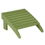 Folding Adirondack Ottoman - Moss Green