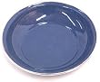 GSI 7.875'' Stainless Steel Rimmed Cereal Bowl - Blue