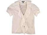 Lauren Ralph Lauren Ruffled Short Sleeve Shirt