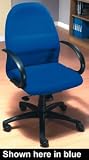 TrendLine 2000 Medium Back Armchair W490xD450xH460-640mm Penstemon Ref TL2113