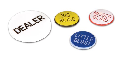 Professional Texas Hold'em Dealer Button Set