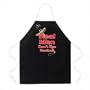 Real Men Dont Use Recipes Apron - Black