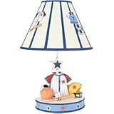 Star Player Lamp Base (wood) & Shade