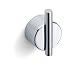 Self adhesive wall hook - polished stainless steel