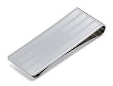 Sterling Silver Money Clip w/Engraved  Design