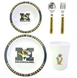 Missouri Tigers 5 Piece Kids Dinner Set