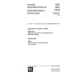 IEC 60118-0 Ed. 2.0 b:1983, Hearing aids. Part 0: Measurement of electroacoustical characteristics