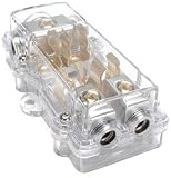 Electronics : P3 Platinum Fuse Block 1x4 AWG In 2x8 AWG Out