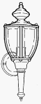 Tools: Cooper Lighting #MBL210PB PB Motion Carr Lantern