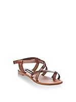 Gio & Mi Sandalias planas (Marrón)