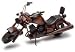 MOTORCYCLE WOODEN 10 DARK FINISH
