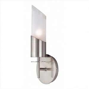 Lite Source LS-16231PS-FRO Wall Sconce by Lite Source