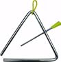West Music 6" Steel Triangle with Striker & Holder