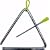 West Music 6" Steel Triangle with Striker & Holder