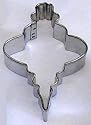RM Christmas Tree Ornament - Fancy Oval - Metal Cookie Cutter for Holiday Baking / Party Favors / Scrapbooking Stencil