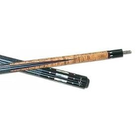 Buy Meucci 9710BD Birdseye Maple with Ebony Points Pool Cue Stick With Black Dot Shaft