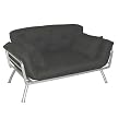 Mali Flex Futon Combo - Black