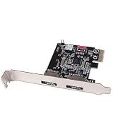 2 external ports (e-SATA), SiI3132 chipset, PCI express serial ATA II card