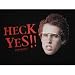 Napoleon Dynamite Heck Yes T-shirt Black Medium Napoleon Dynamite Heck Yes T-shirt Black Medium