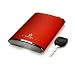 Iomega eGo Portable Hard Drive, FireWire 400/USB 2.0, 250GB Cherry Red - 33941