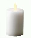 Flameless (Battery Operated)Pillar Candle 3 Inches in Diameter by 4 Inches Tall