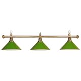 Sterling Solid Brass Pool Table Lamp, 58