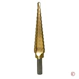 Buy 1 8 - 1 2 Titanium M2 Steel HSS Step Drill Bit by CMT