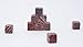 Dirty Yaks Red Marble Whiskey Stones