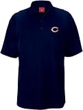 Chicago Bears Navy Blue Cross Bar Polo Shirt