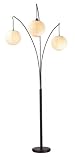Adesso Spheres Arc Lamp, Antique Bronze