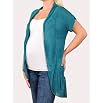 Motherhood Maternity: Short Sleeve Cascade Maternity Cardigan