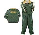 Reebok Green Bay Packers Infant/Toddler Full Zip Jacket and Pant Set (Infant Large)