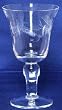 Individually Hand Etched Fishing Fly Water Glass 7" Set / 4