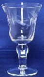 Individually Hand Etched Fishing Fly Water Glass 7" Set / 4