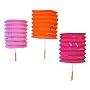 Mini Colored Paper Lanterns Set of 12