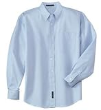 Port Authority - Fine-Pattern Long Sleeve Easy Care Shirt.