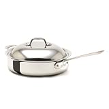 Kitchen & Housewares : All Clad Stainless Steel 4-Quart Brown and Braise Pan