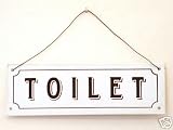 Antique Style Toilet Sign