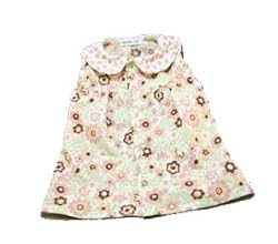 Under the Nile Peter Poplin Pan Blouse (Peach Flower) Size 3T