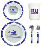 New York Giants 5 Piece Kids Dinner Set
