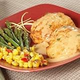 Roasted Crab Cakes in Lobster Sauce