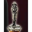 Female Golfer Wine Bottle Stopper